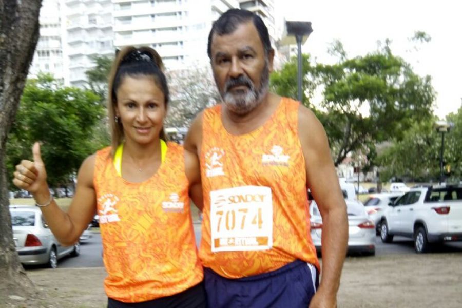 Gonzalez en Maraton de Rosario