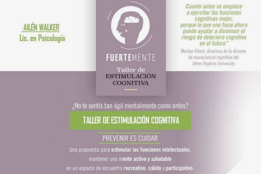 Taller de estimulacion cognitiva