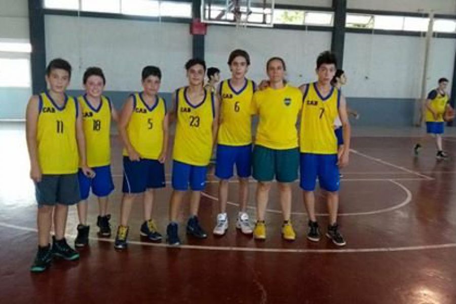 Basquet CAF vs CABJ de Nelson