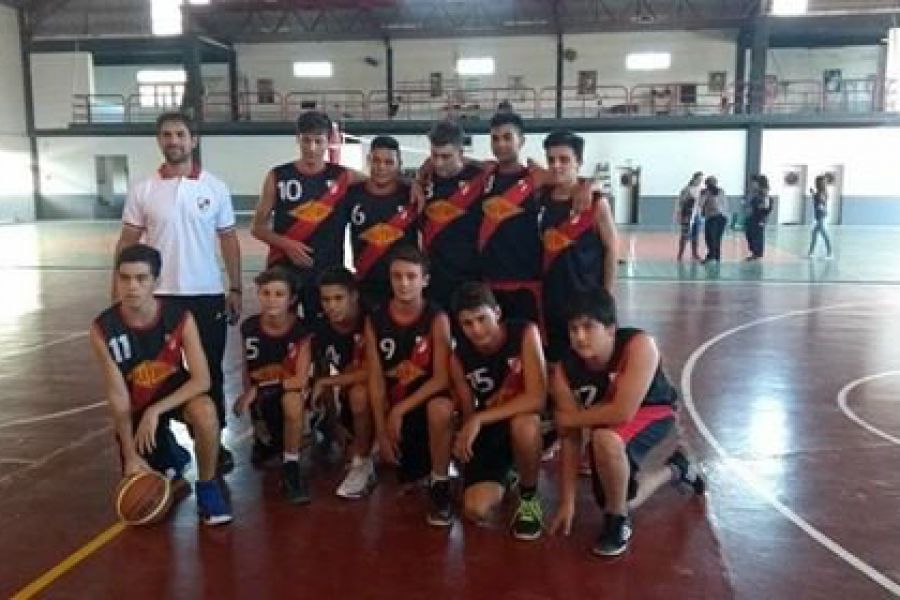 Basquet CAF vs CABJ de Nelson