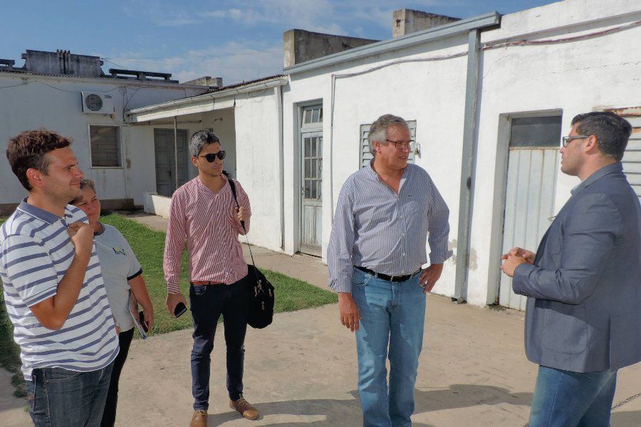 Fernandez en la Escuela de Arte y Oficios