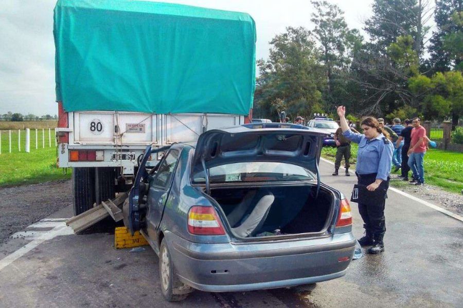 Accidente en Ruta 70 - Foto EDXD