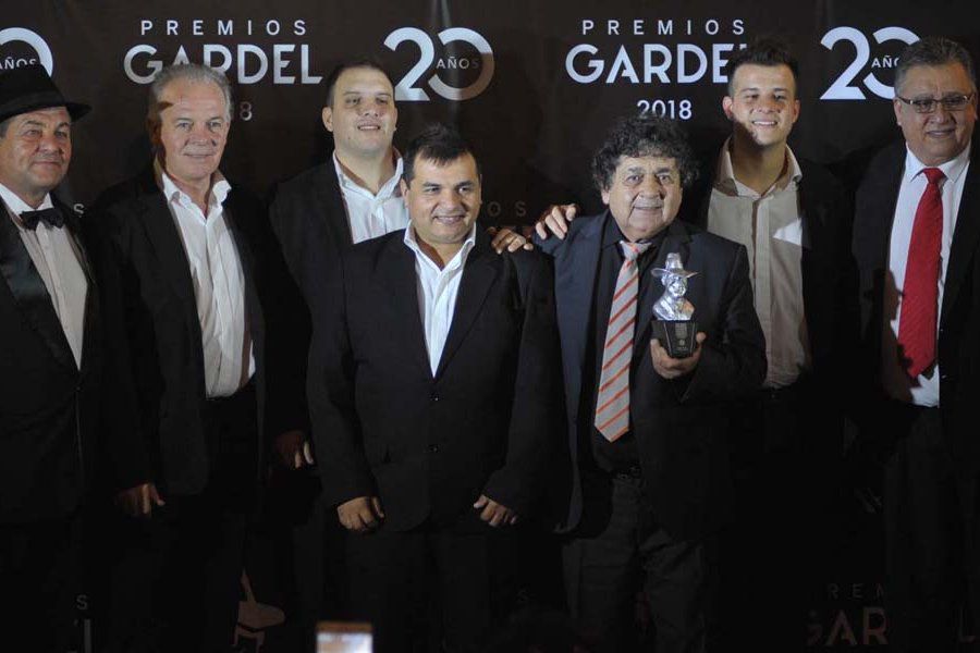 Los Palmeras en los Gardel 2018