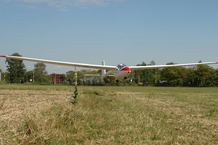 Aterrizaje de Planeador en Rafaela