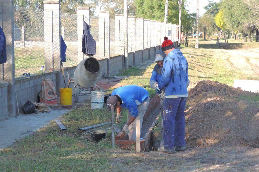 Obras en Ciclovia Norte