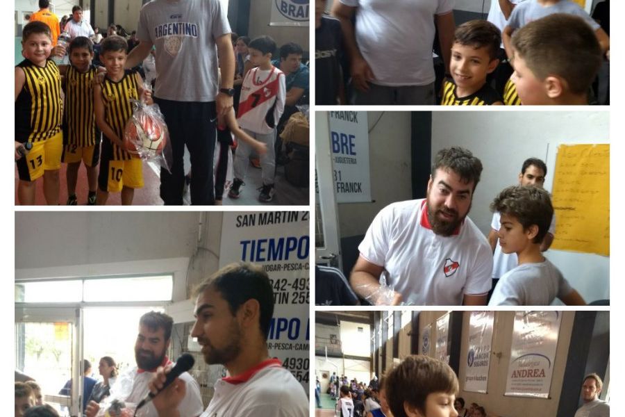 Encuentro de Basquet en el CAF