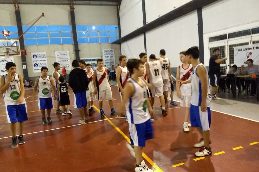 Encuentro de Basquet en el CAF