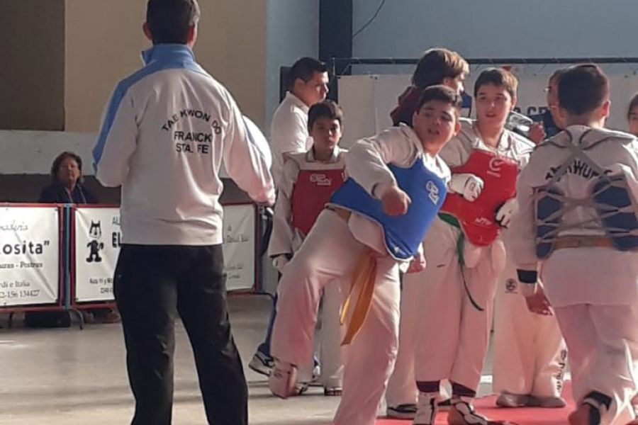 Taekwondo del CSyDA en Coronda