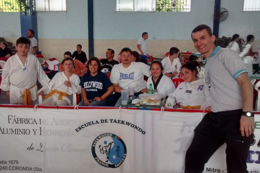 Taekwondo del CSyDA en Coronda