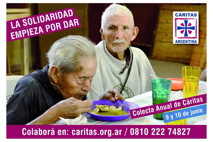 Afiche Abuelos - Caritas