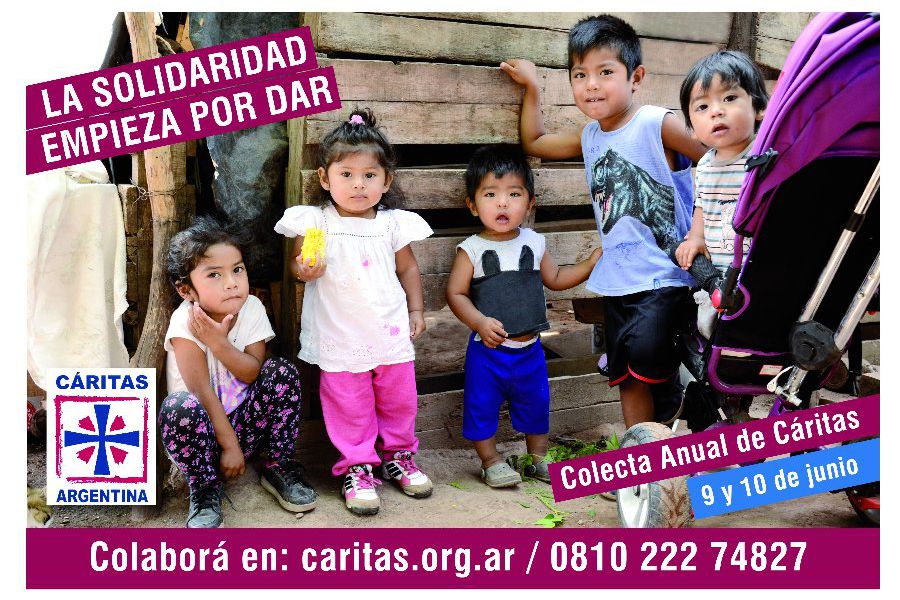 Afiche Niños - Caritas