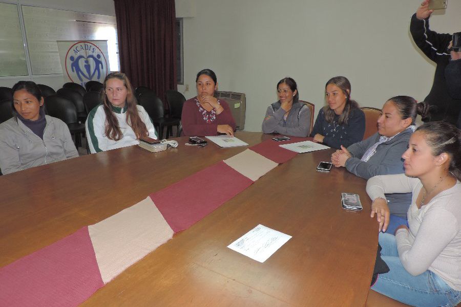 Entrega de subsidios en la Comuna de Franck