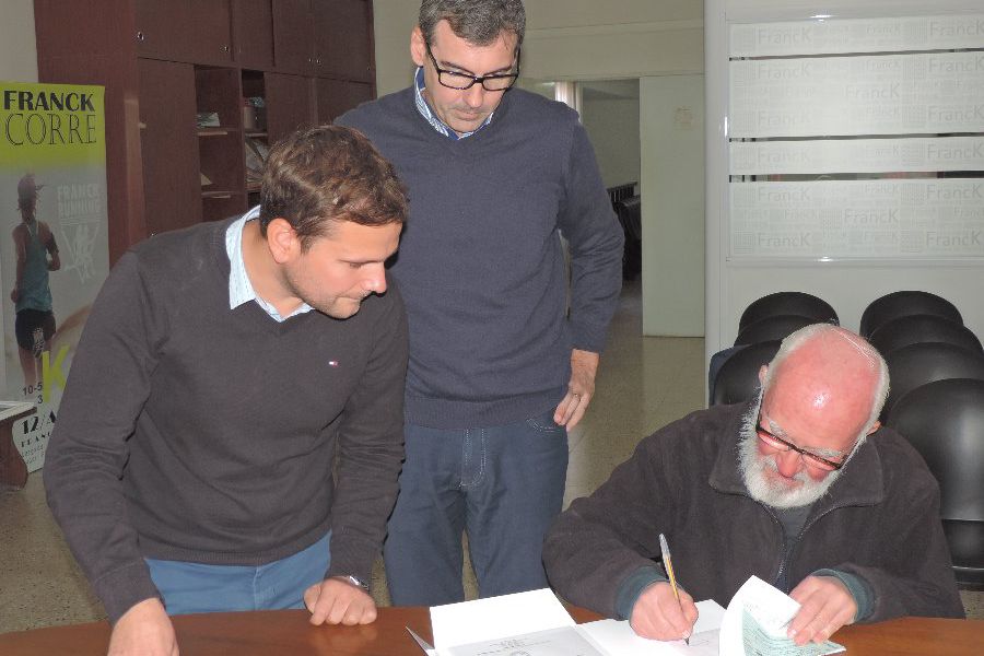 Entrega de subsidios en la Comuna de Franck