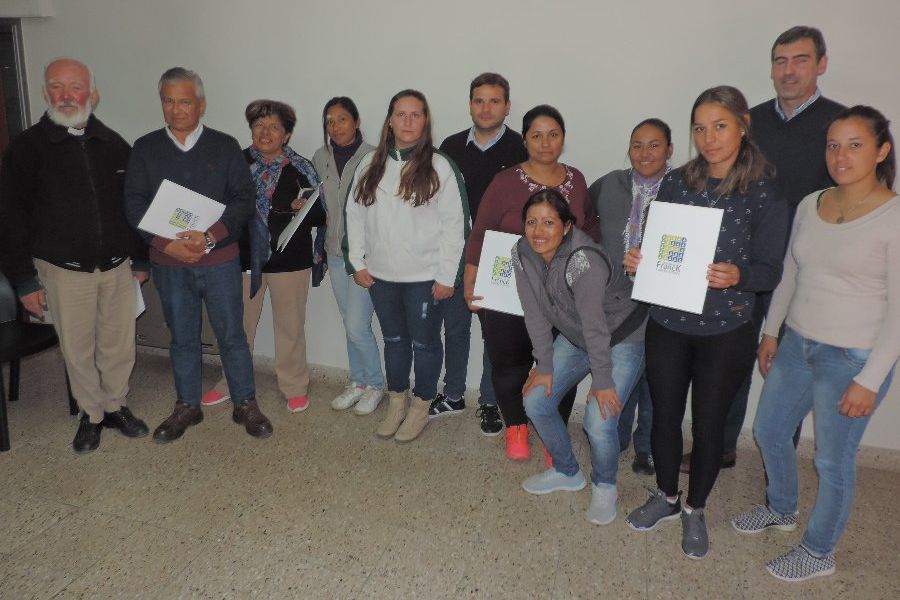 Entrega de subsidios en la Comuna de Franck