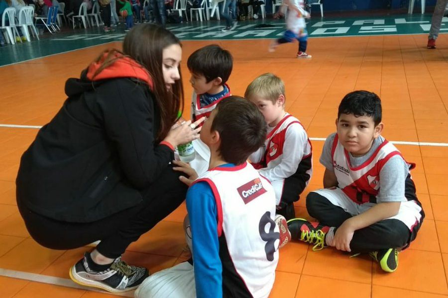 Encuentro de Basquet CAF en CAA