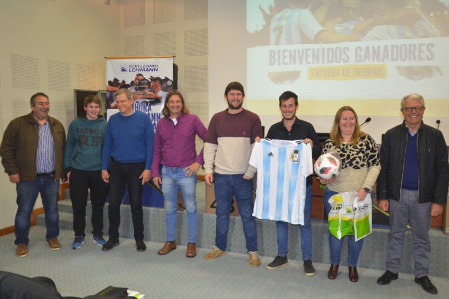 Entrega de premios mundiales - Foto La Lehmann