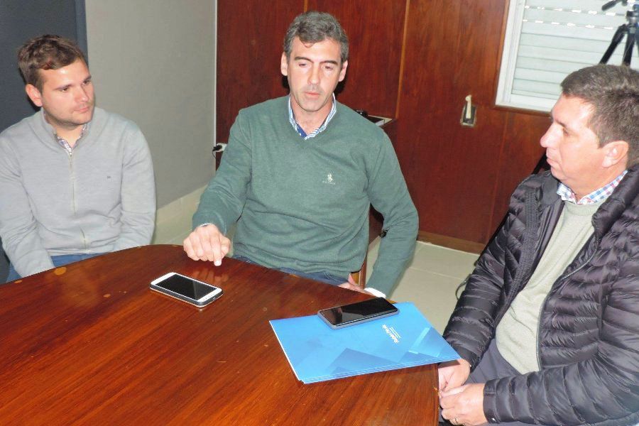 Enrico recibió al Senador Pirola - Foto CdF