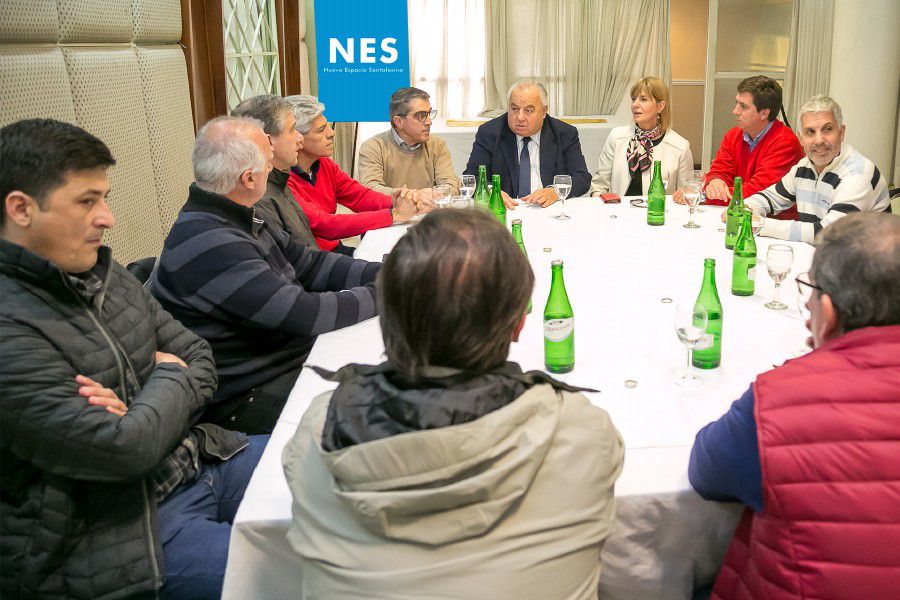 NES junto al Presidente de la Corte