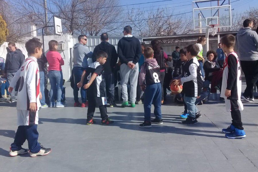 Encuentro de Basquet CAF - Foto GB