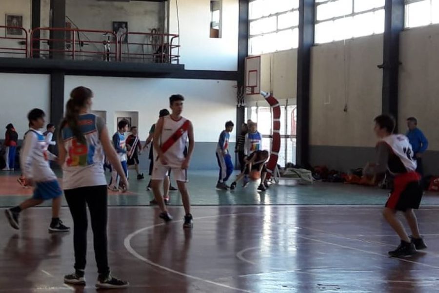 Encuentro de Basquet CAF - Foto GB