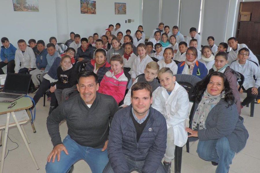 Jornadas sobre cambio climático en escuelas - Prensa Comuna de Franck - 1