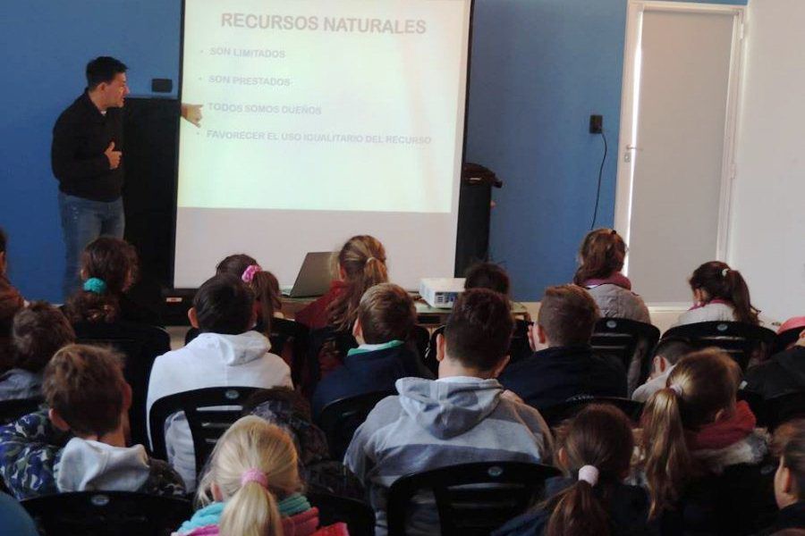 Jornadas sobre cambio climático en escuelas - Foto CdF