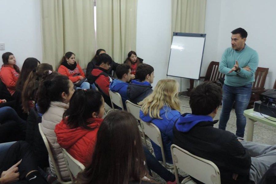 Jornadas sobre cambio climático en escuelas - Foto CdF