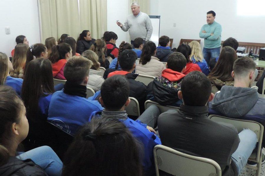 Jornadas sobre cambio climático en escuelas - Foto CdF