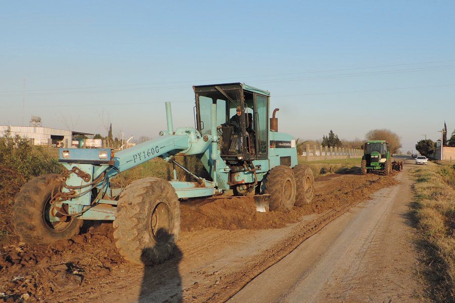 Mantenimiento de caminos rurales - Foto CdF