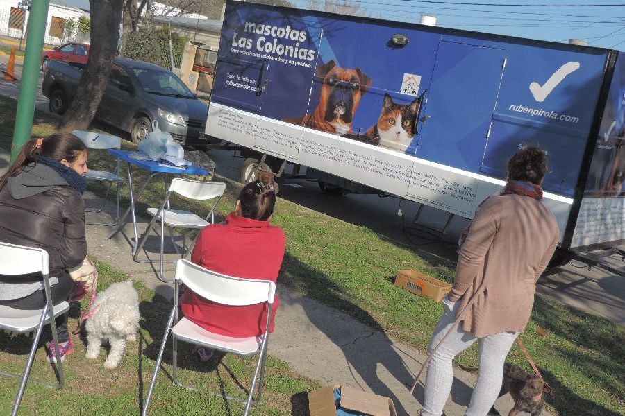 Mascotas en Plaza del Trabajador - Foto CdF