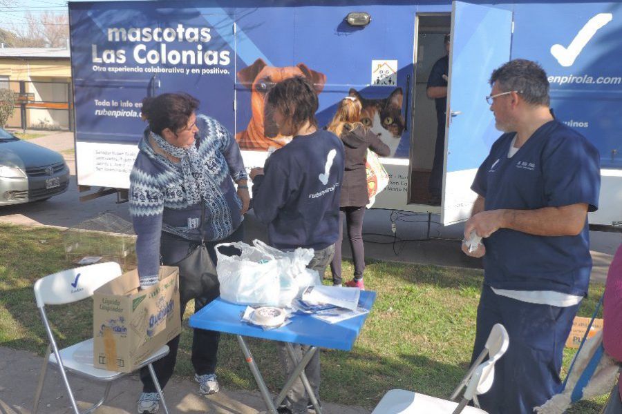 Mascotas en Plaza del Trabajador - Foto CdF