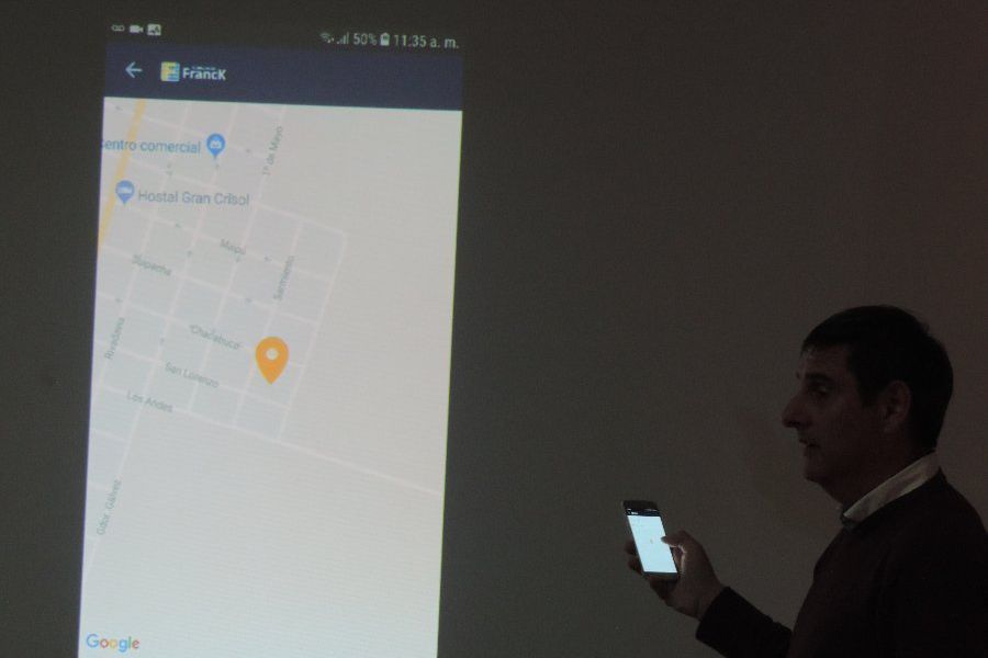 Presentación APP de la Comuna de Franck