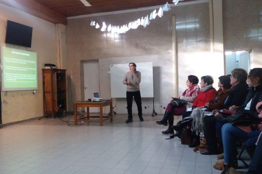 Reunion y capacitacion de Bibliotecas en Rafaela