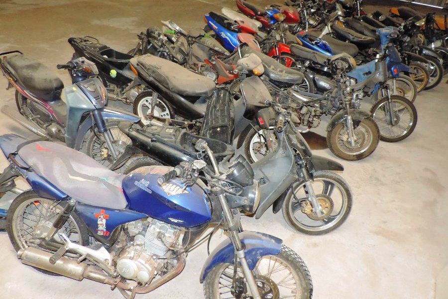 Motovehículos secuestrados