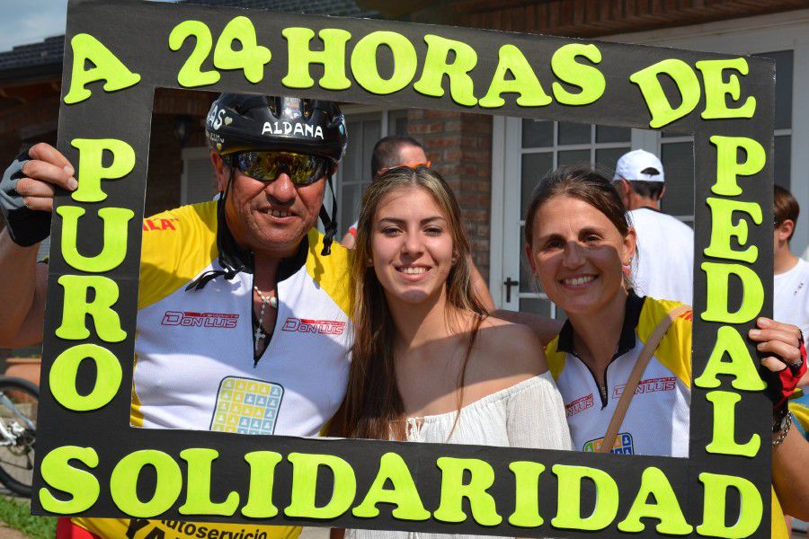 Bicleteada solidaria de Toño