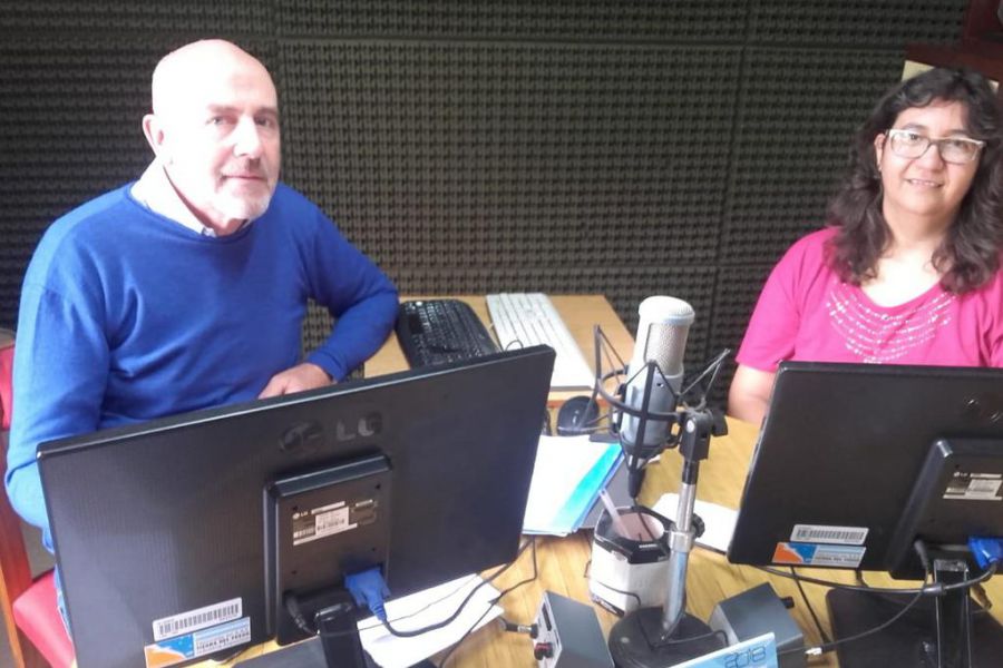 Amado Montú y Sandra Firbeda