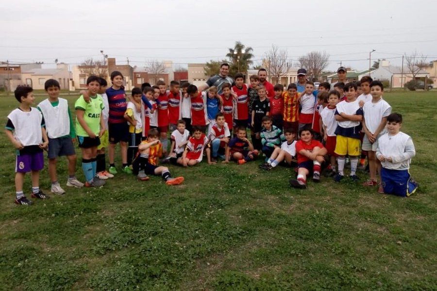 Fútbol en el Polideportivo - Foto Prensa CdF