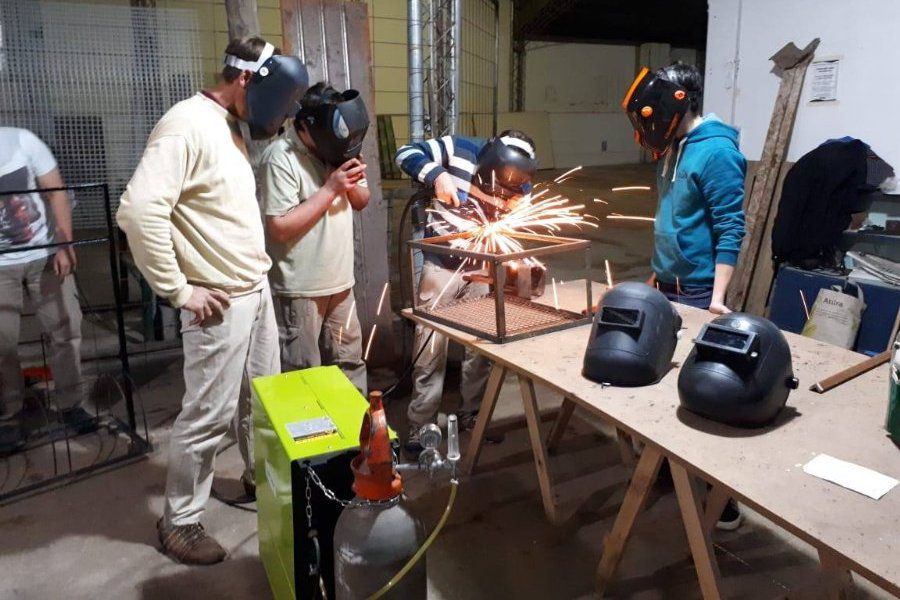 Taller Soldadura - Foto Prensa CdF