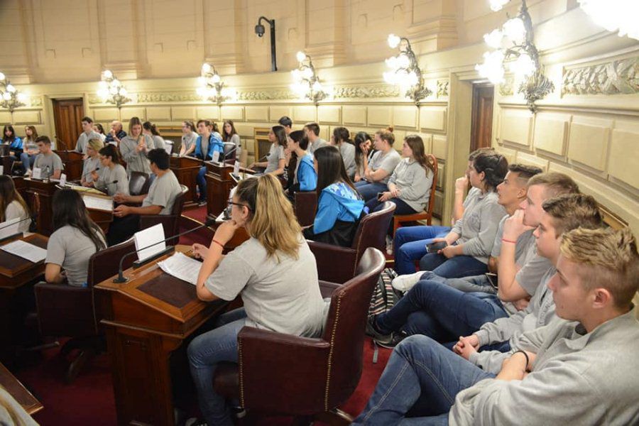 Ciudadanos al Senado con alumnos de Felicia