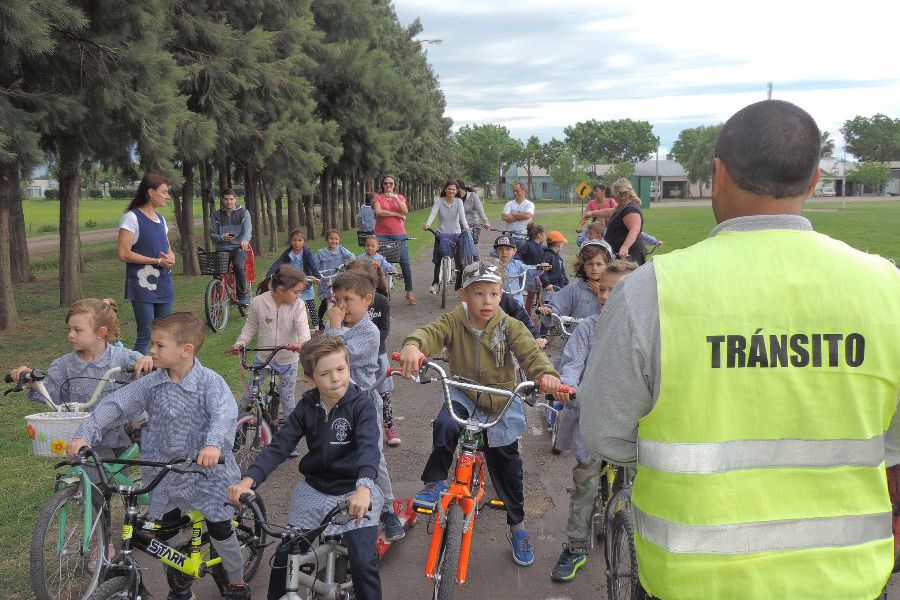 Capacitación sobre seguridad vial - Foto Prensa CdF