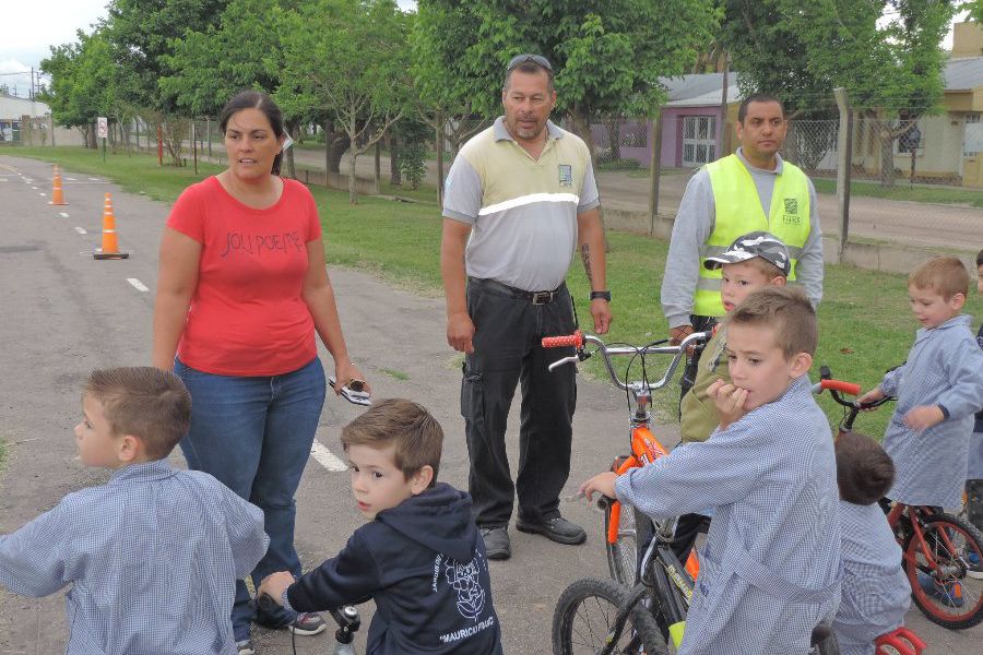 Capacitación sobre seguridad vial - Foto Prensa CdF