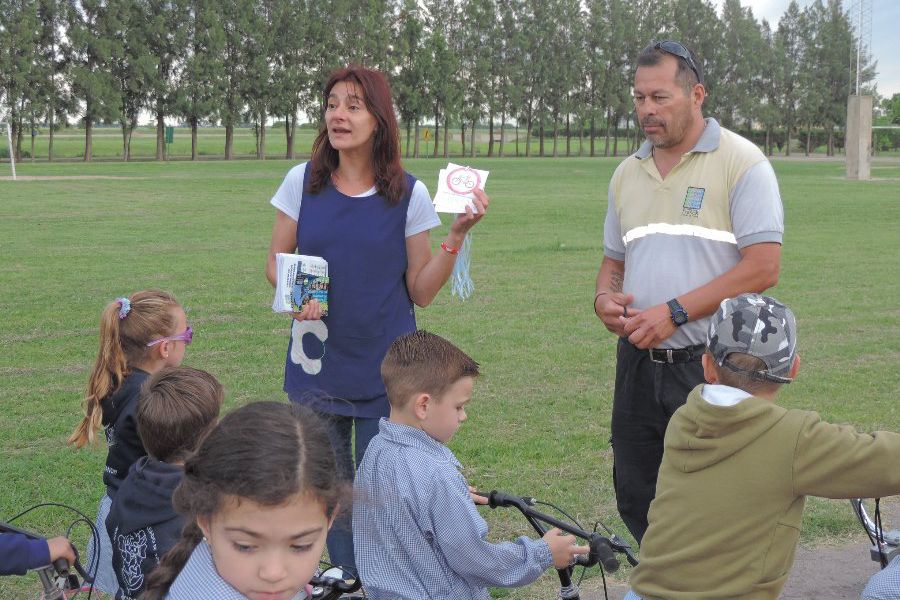 Capacitación sobre seguridad vial - Foto Prensa CdF