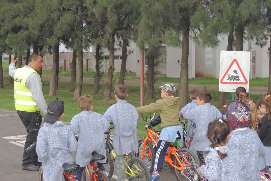 Capacitación sobre seguridad vial - Foto Prensa CdF