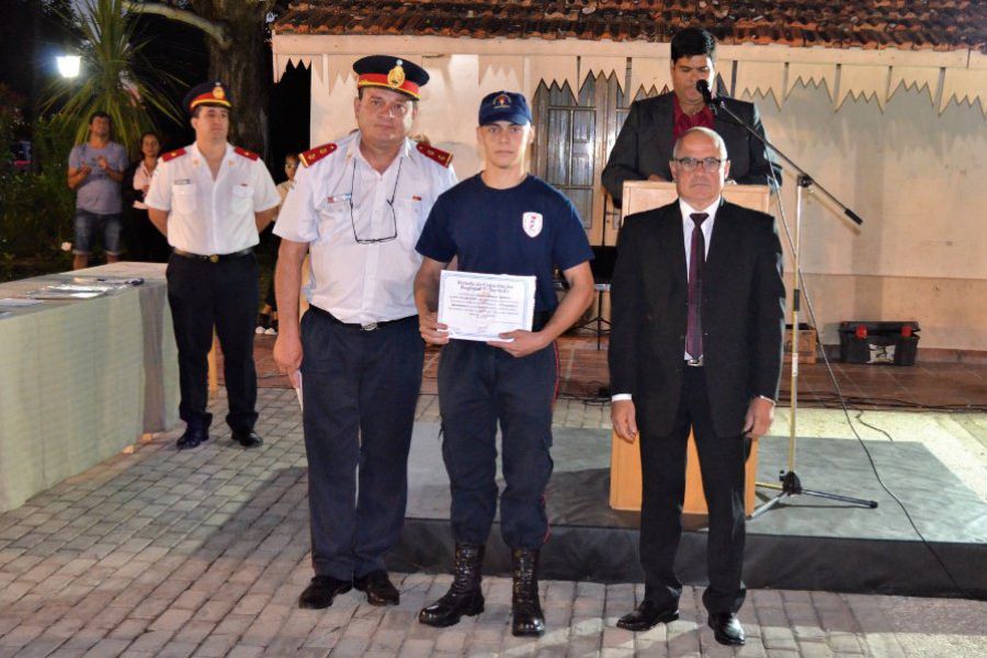 Acto colación Bomberos Voluntarios