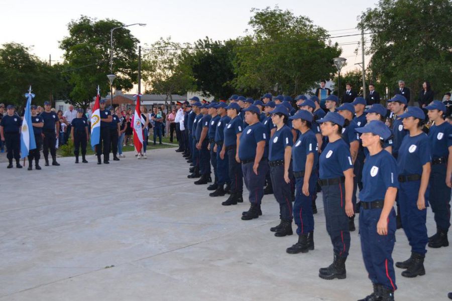 Acto colación Bomberos Voluntarios