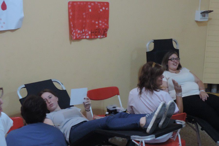 Donación de sangre en Bomberos