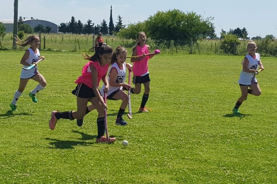 Encuentro de Hockey infantil en el CAF