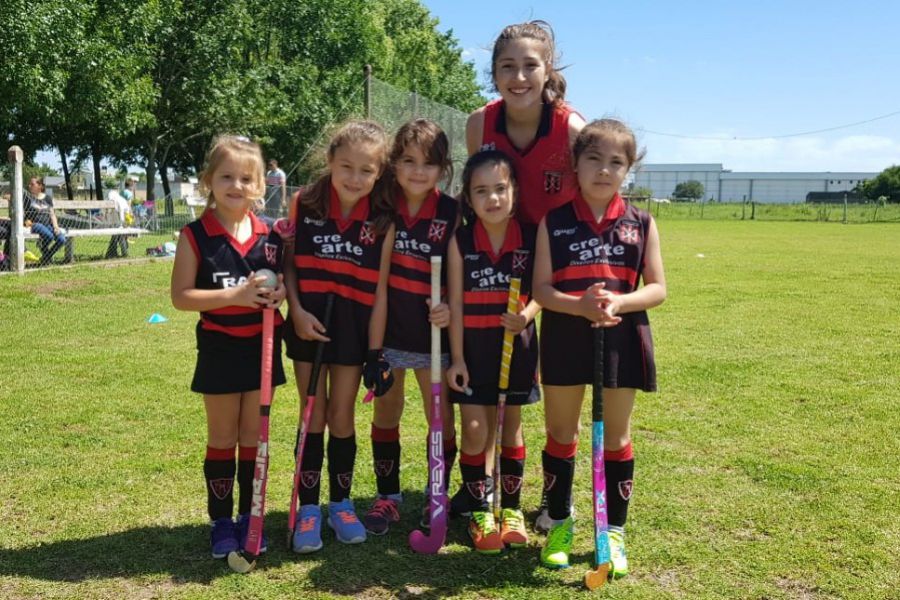 Encuentro de Hockey infantil en el CAF