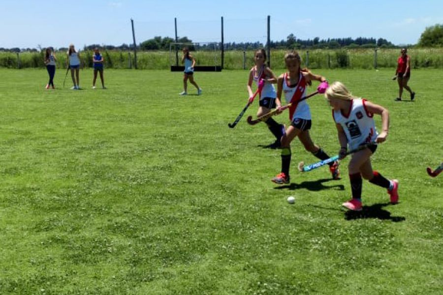 Encuentro de Hockey infantil en el CAF