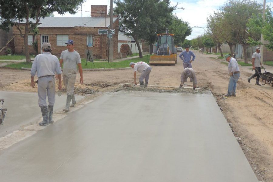 Pavimento urbano B° Federal